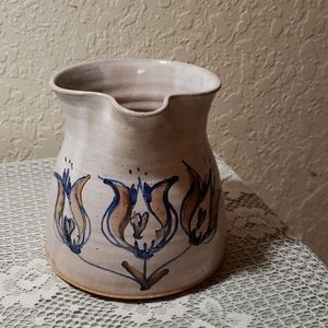 Vintage pottery pitcher